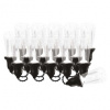 EMOS DCPW04 LED svet. reťaz –16x párty žiarovky číre, 3,6m