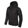 Mikina Urban Tactical Hoodie FullZip, Helikon, Černá, 2XL