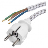 EMOS S00003 Flexo šňůra opředená 3x 0,75mm2 k žehličce, 2,4m