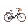 Mestsky bicykel - Unibike Citizen Urban Women's Unibike 7 Black 17 