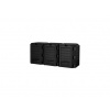 Prosperplast Kompostér 1200 l COMPOGREEN (3 × 400 l) ČER (S411) 344709
