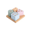 Cubika Pastel triedenie tvarov IV skladačka 17 dielov