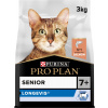 PRO PLAN Senior Longevis granuly pre mačky losos 3 kg
