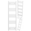 Vodný kúpeľňový radiátor Granitan 464 W 400 x 1400 mm biely