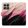 Flip pouzdro iSaprio - Xiaomi 14T Pro - BlackPink Marble s kapsičkami na karty (Flipové knížkové pouzdro, obal, kryt iSaprio s přihrádkami na karty a motivem)