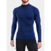 Funkčné tričko Sensor Merino DF Tee L/S Zip - deep blue