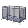 Vevor Zásobník na bazénové hračky 125×84×84 cm, kovový rám, kolieska, sieťka YCCWKJSZJ493DT6IZ001V0