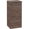 VILLEROY & BOCH Venticello závesná bočná skrinka nízka, 1 dvierka + 1 zásuvka, pánty vpravo, 404 x 372 x 866 mm, Arizona Oak, A95011VH