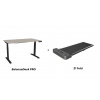 BalanzaDesk PRO + chodiací pás Z1 fold Veľkosť stolovej dosky: M - 115x80cm, Bezdrôtová nabíjačka - neviditeľná pod stolovou doskou: Nie je súčasťou stola
