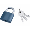 Zámok visací liatinový modrý, 3 kľúče, 52mm, EXTOL CRAFT