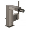 Grohe Plus - Bidetová batéria s výpusťou, kefovaný Hard Graphite 33241AL3