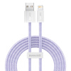 Kábel USB pre sériu Lightning Baseus Dynamic 2, 2,4 A, 2 m (fialový) 6932172620851