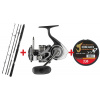 Zvýhodnený cestovný set do Nórska na tresky a polaky DAIWA „Stredná prívlač Fajnovka 2026“ - Set s prútom 2,40m 40 - 125 g