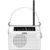 FM prenosné rádio Sangean PR-D6 weiss biela; PR-D6 weiss