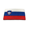 Vlajka, vyšívaná, zažehľovacia, Slovinsko