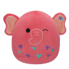 SQUISHMALLOWS Ružový slon - Kyla, 13 cm