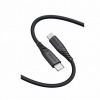 Swissten Dátový Kábel Soft Silicone USB-C / USB-C 0,4 m Čierny 71506516