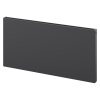 Mexen, Mexen Flat CF11 panelový radiátor 500 x 800 mm, bočné pripojenie, 546 W, antracit - W411F-050-080-66