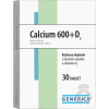 GENERICA Calcium 600 + vitamín D3 30 tabliet