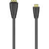 Hama 00205167 HDMI káblový adaptér [1x HDMI zásuvka - 1x mini HDMI zástrčka] čierna 10 cm; 00205167