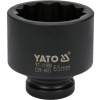 YATO Nárazová Zásuvka 1'' 12 Uhol 65Mm Pre Náboje