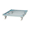 Oceľový podvozok, 710 x 800 mm, kolieska z PP, nosnosť 500 kg