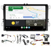 RÁDIO NAVIGÁCIA GPS ANDROID VW TRANSPORTER T5 MULTIVAN WIFI CARPLAY 4/64GB