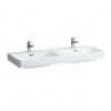 Laufen PRO S Dvojumývadlo 120cm, bez otvoru pre batériu, biela LCC H8149664001091 H8149664001091