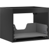 Mexen Box-A korpus skrinky pod umývadlo 60 cm, 1 zásuvka, čierny mat - 91AX0-0600-470-1-71