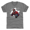 Montreal Canadiens - Patrick Roy Stripes Gray NHL Tričko S/USA=M/EU