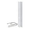 Geberit Príslušenstvo - Prestavbová súprava pre WC dosky AquaClean, pre Monolith 114 cm, kefovaný hliník 131.100.TA.1