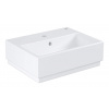 Grohe Cube Ceramic - Umývadlo s prepadom, 455 mm x 350 mm, PureGuard, alpská biela 3948300H