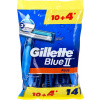 Pánská jednorázová holítka Gillette Blue2 Plus 10+4 ks
