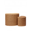 Ferm Living Úložný set Willora 2 ks – prírodný ratan