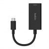Belkin Connect USB-C to HDMI 2.1 Adapter (8K, 4K, HDR compatible) - Black AVC013btBK