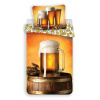 Bavlněné povlečení fototisk Pivo, 140x200, 70x90cm