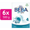 BEBA OPTIPRO 4, mlieko pre malé deti, 6× 500 g