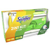 Swiffer 2v1 Kit mop + náhradné prachovka na podlahu 8 ks + násada malá + prachovka 1 ks 1 set (1 mop + 8 suchých handričiek + 1 prachovková rúčka + 1 prachovková násada)