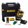 Krížový laser 18V XR 3x360° zelený do 80 m 1x2.0Ah DCLE34035D1 DeWALT