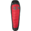 Mumiový spací pytel LOAP Artes Červená/Šedá Velikost: L