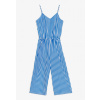 Detská kombinéza - LMTD Summer Suit 146 White, Blue (Teprí zimná bunda+nohavice)