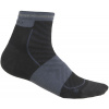ICEBREAKER W Mer Run+ Ultralight Mini BLACK/GRAPHITE - L