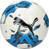 Futbalová lopta PUMA Orbita 5 HYB Puma White-Electric Bl (4065449743532)