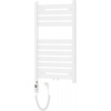 Mexen Uran, elektrické vykurovacie teleso 800x500 mm + vykurovacia tyč 600 W, biela, W105-0800-500-2600-20