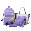 Škola módy módy (Kawaii School Backpack School Backpack 5ks 5 ks)