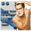 Gillette mach3 sport 9 nábojov ORIGINÁL (9 x Gillette Mach3 Mach 3 Športové náhradné nože Čepele pre originálne holiace strojčeky)