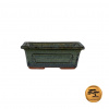 Miska bonsai zelená 15,5x10,5x5cm