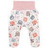 Polodupačky bavlna Space Bear Baby Nellys pastel pudrová