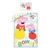 HALANTEX Obliečky Peppa Pig Boing v látkovom vaku Bavlna, 140/200, 70/90 cm