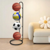 VNÚTORNÉ ULOŽENIE BASKETBALOVÉHO DRŽIAKA NA FUTBALOVÉ LOPTY, DISPLEJ NA ULOŽENIE LOPTIČIEK